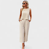 Mónika - Lenvászon Szett