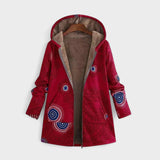 Emília - Hózási kapucnis, meleg és puha kabát