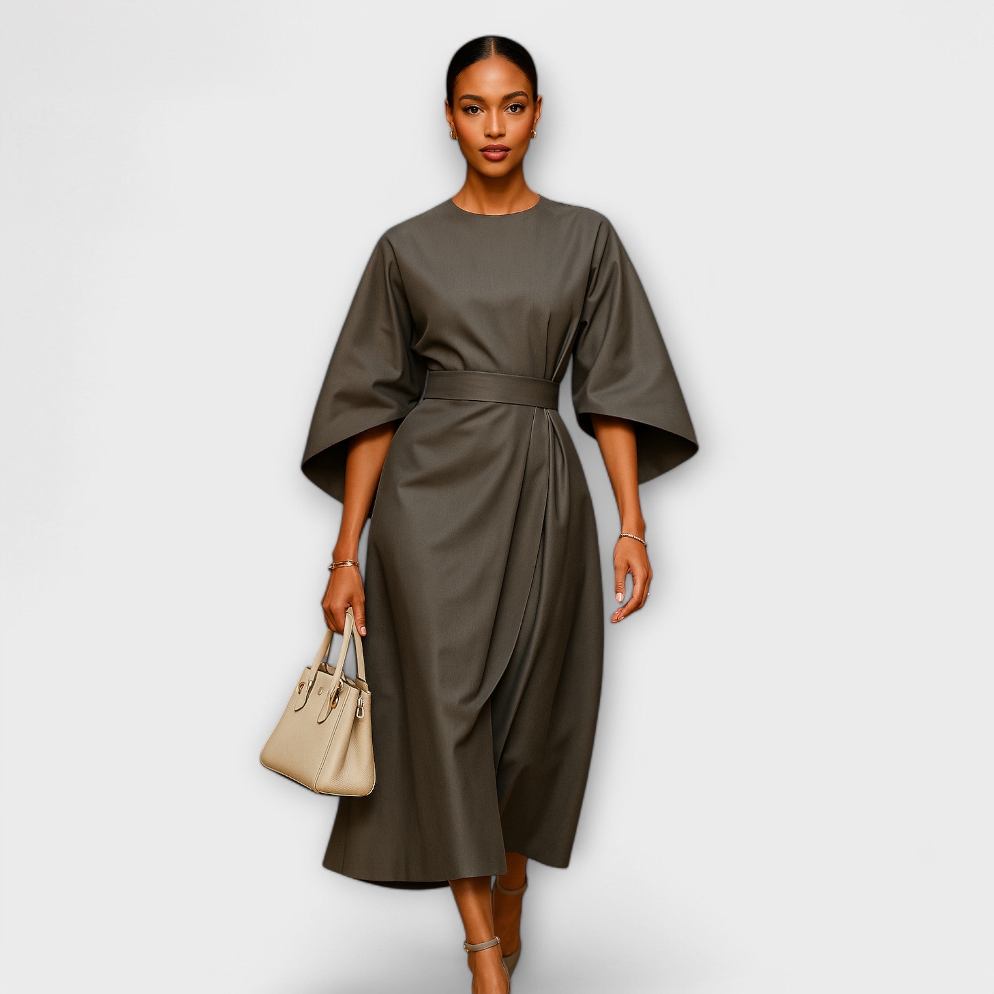 Petra - Elegáns ruha hosszú ujjakkal