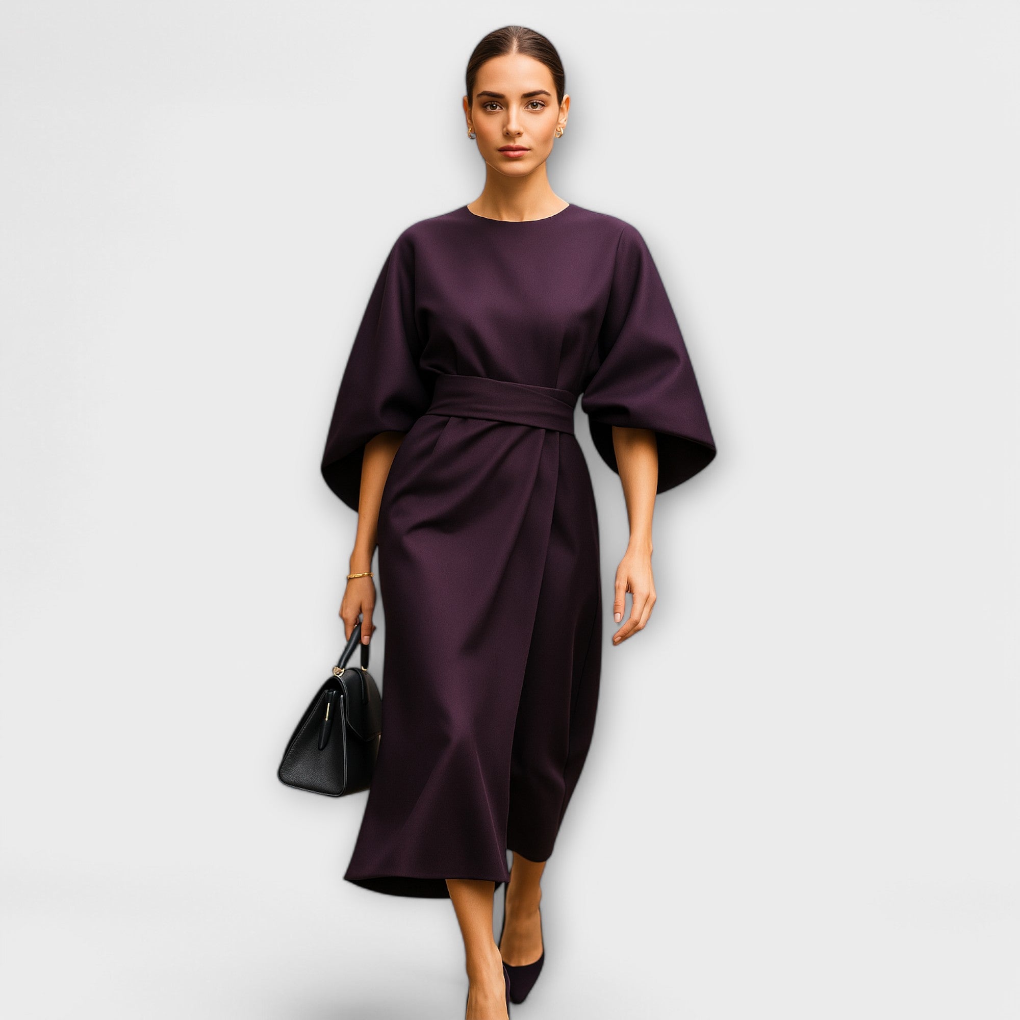 Petra - Elegáns ruha hosszú ujjakkal