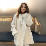 WINNIE | Zsebes kötött pulóver