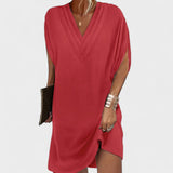 Bernadett - Elegáns ruha nyitott ujjal