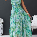 Aloysia - Virágmintás Maxi Ruha