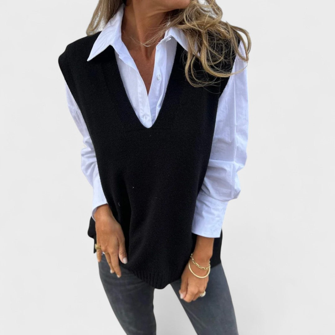 Ágnes - kötött felsőruha