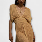 Aliz - Görög stílusú maxi nyári ruha kengyelekkel