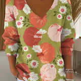 CHLOE | V-kivágású kötött pulóver