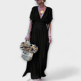 Aliz - Görög stílusú maxi nyári ruha kengyelekkel