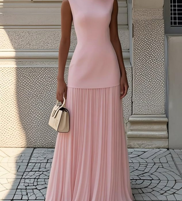 Serena | Pliszírozott Maxi Ruha