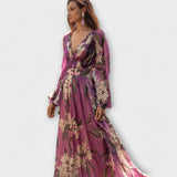 Franciska - Magas minőségű elegáns maxivágyruha