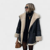 Jázmina - Bőrkabát