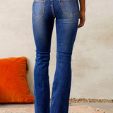 Dianne – Trendi Magas Derékú Bővülő Farmer